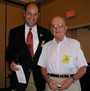 His 3rd P-H Award, a CA graduate of 1942, served in the US Navy during WW II, retired from Victor Central Schools after 37 years. He has been married to his wife Anne for 60 years, have four children and eight grandchildren.